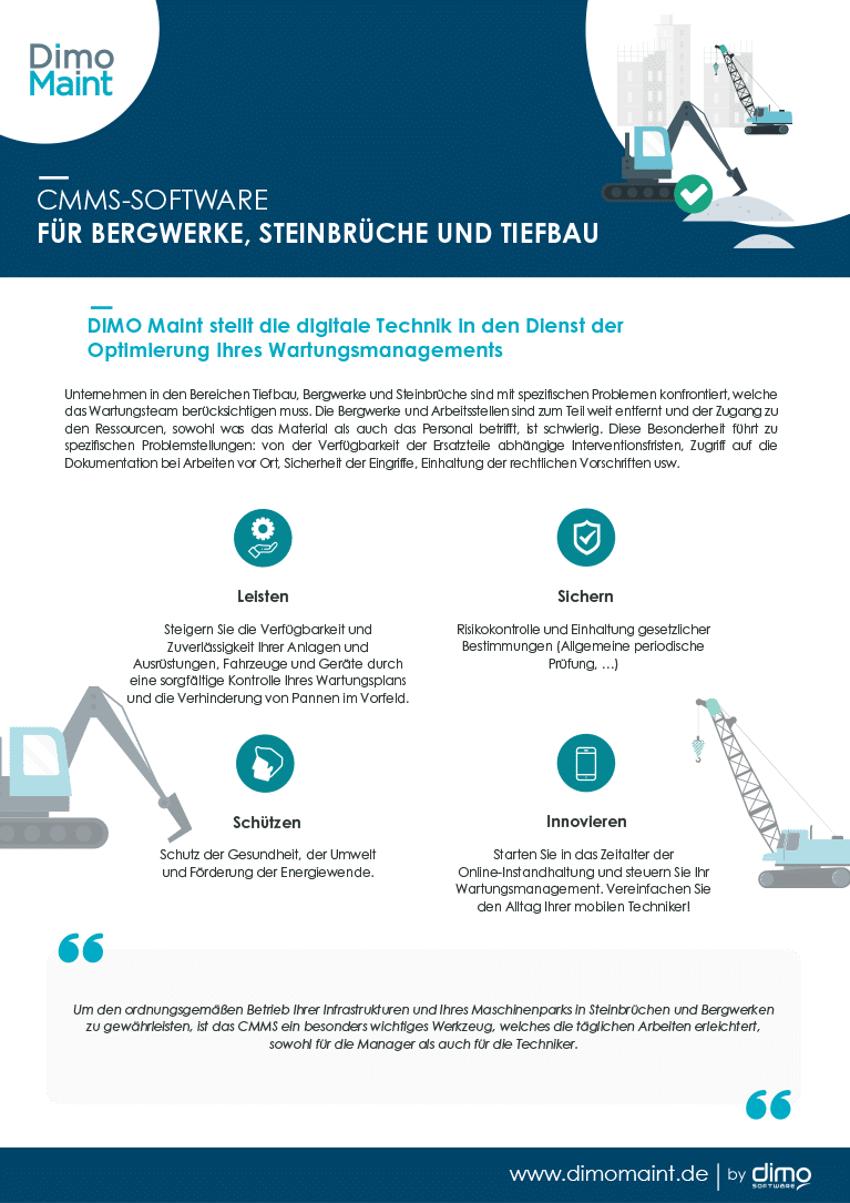 CMMS-SOFTWARE FÜR BERGWERKE, STEINBRÜCHE UND TIEFBAU-1