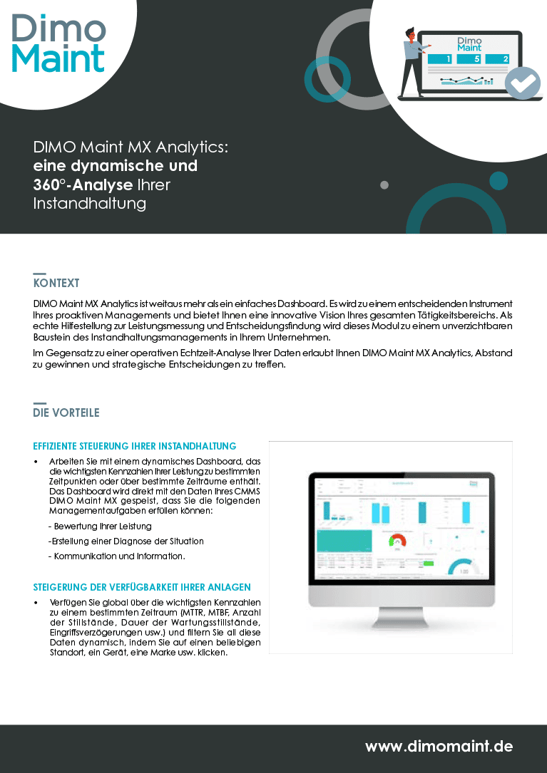 DimoMaint MX Analytics - DE-1