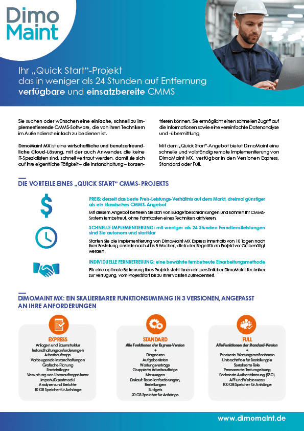 DimoMaint MX Quickstart DE