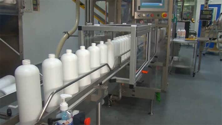 rivadis Flaschenproduktion